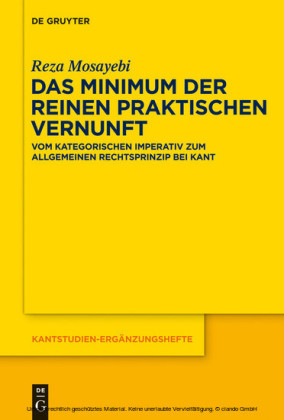 Das Minimum der reinen praktischen Vernunft