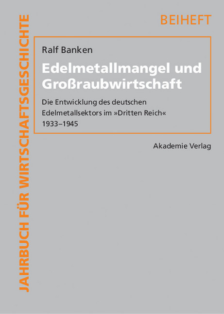 Edelmetallmangel und Großraubwirtschaft main product photo