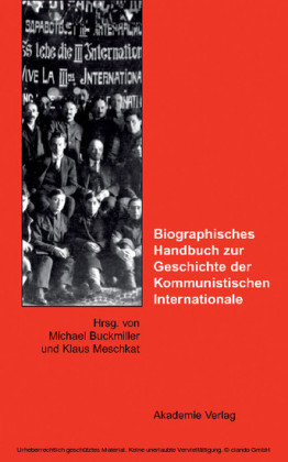 Biographisches Handbuch zur Geschichte der Kommunistischen Internationale