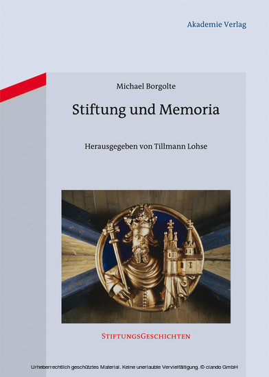 Stiftung und Memoria main product photo