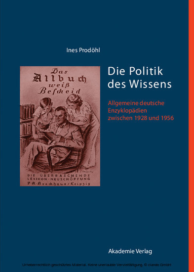 Die Politik des Wissens main product photo