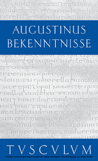 Bekenntnisse / Confessiones main product photo