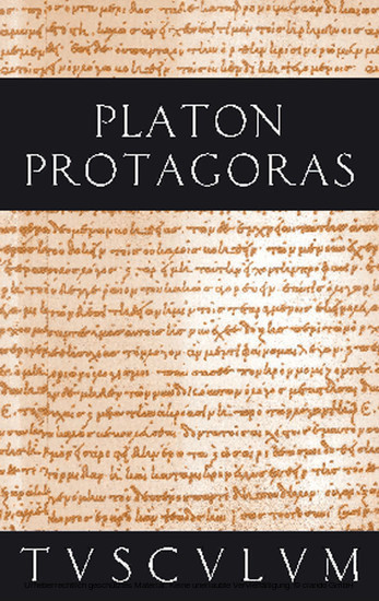 Protagoras / Anfänge politischer Bildung main product photo