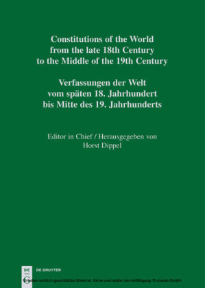 Constitutional Documents of Haiti 1790-1860 / Documents constitutionnels d'Haïti 1790-1860 / Verfassungsdokumente Haitis 1790-1860