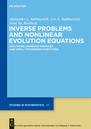 Inverse Problems and Nonlinear Evolution Equations