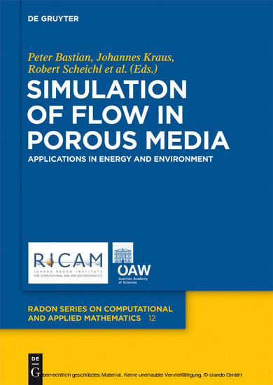 Simulation of Flow in Porous Media main product photo