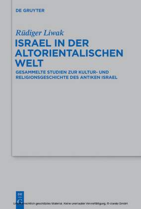 Israel in der altorientalischen Welt