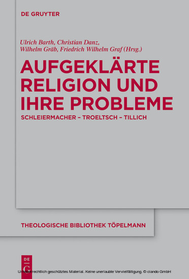 Aufgeklärte Religion und ihre Probleme main product photo