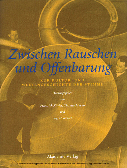 Zwischen Rauschen und Offenbarung main product photo