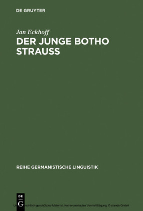 Der junge Botho Strauß