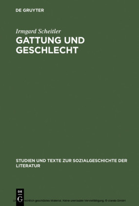 Gattung und Geschlecht