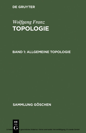 Allgemeine Topologie main product photo