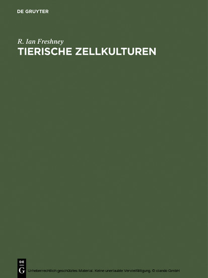 Tierische Zellkulturen main product photo