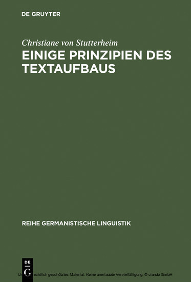 Einige Prinzipien des Textaufbaus main product photo