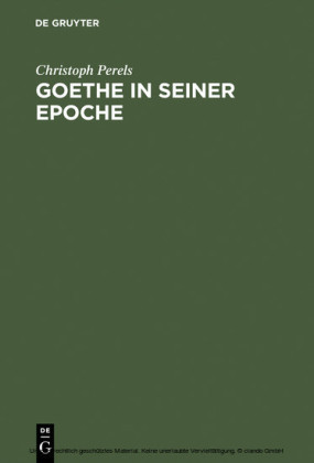 Goethe in seiner Epoche