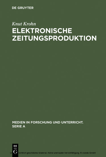 Elektronische Zeitungsproduktion main product photo