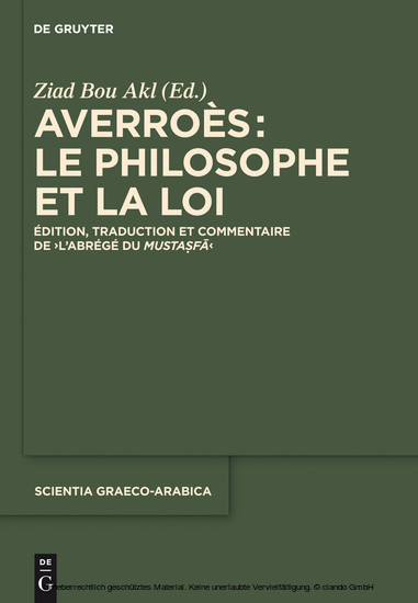 Averroès: le philosophe et la Loi main product photo