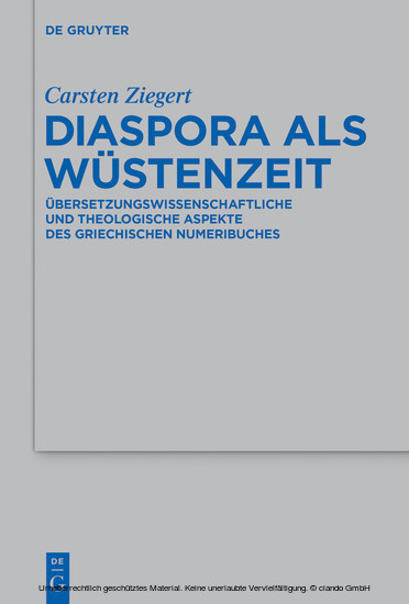 Diaspora als Wüstenzeit main product photo