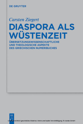 Diaspora als Wüstenzeit