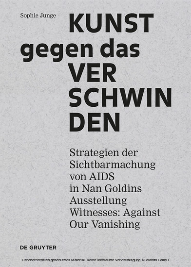 Kunst gegen das Verschwinden main product photo