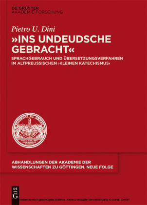 'ins undeudsche gebracht'