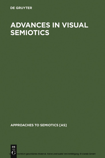 Advances in Visual Semiotics main product photo