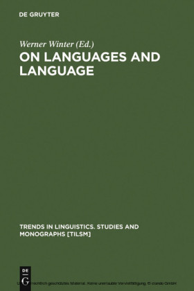 On Languages and Language