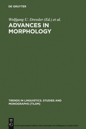 Advances in Morphology