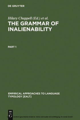 The Grammar of Inalienability