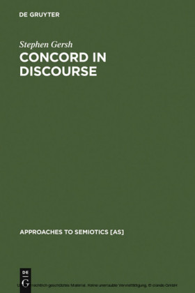 Concord in Discourse