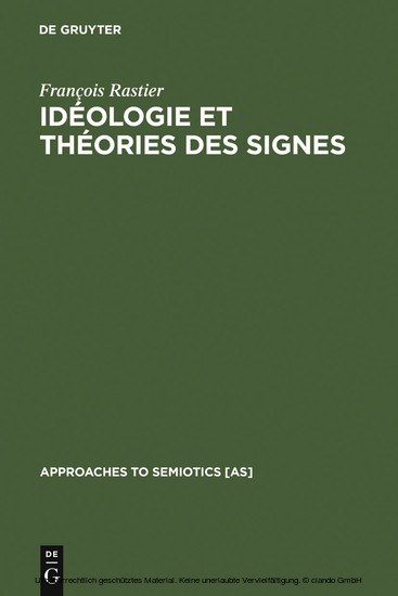 Idéologie et théorie des signes main product photo