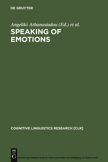 Speaking of Emotions main product photo