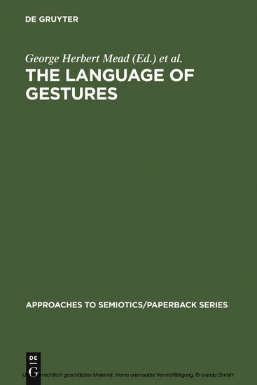 The Language of Gestures main product photo