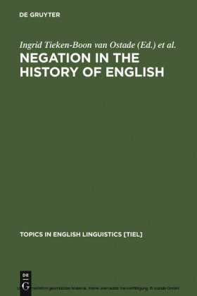 Negation in the History of English