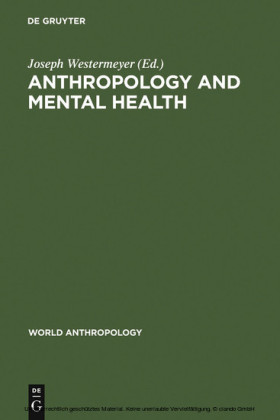 Anthropology and Mental Health