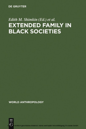 Extended Family in Black Societies