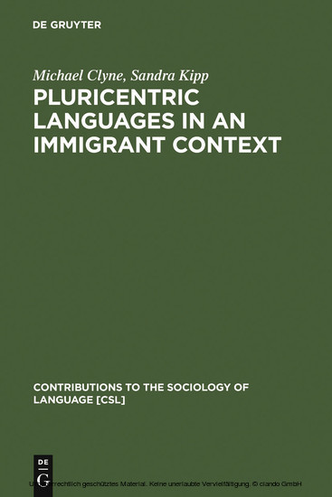 Pluricentric Languages in an Immigrant Context main product photo
