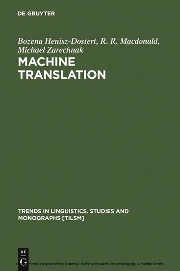 Machine Translation main product photo