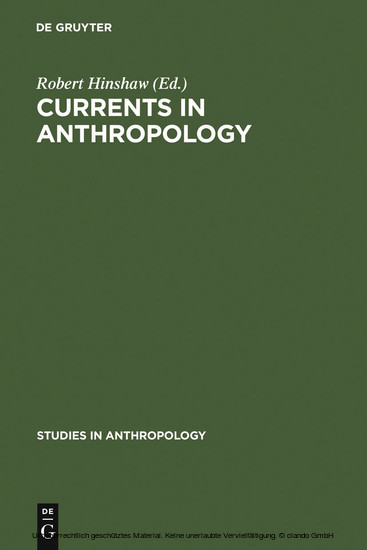 Currents in Anthropology main product photo
