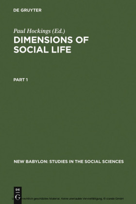 Dimensions of Social Life