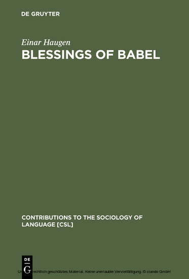 Blessings of Babel main product photo