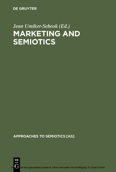 Marketing and Semiotics main product photo