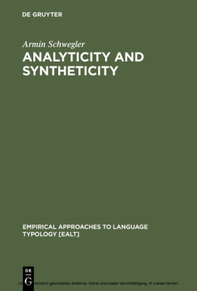 Analyticity and Syntheticity