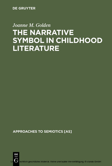 The Narrative Symbol in Childhood Literature main product photo