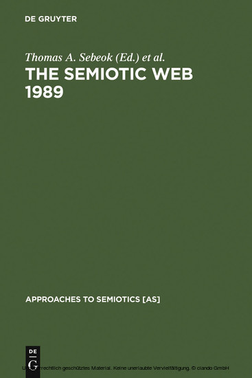 The Semiotic Web 1989 main product photo