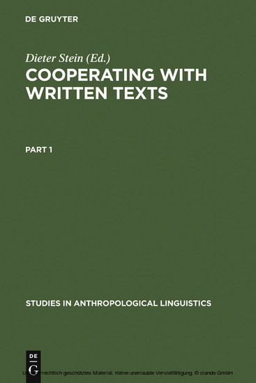 Cooperating with Written Texts main product photo