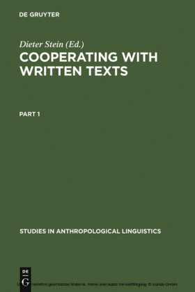 Cooperating with Written Texts