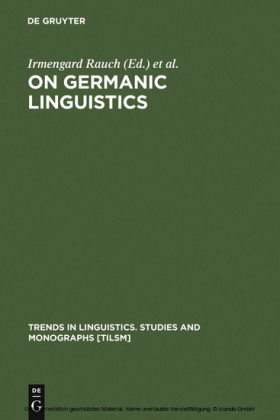 On Germanic Linguistics