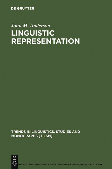 Linguistic Representation main product photo
