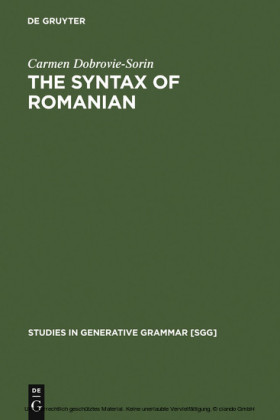 The Syntax of Romanian